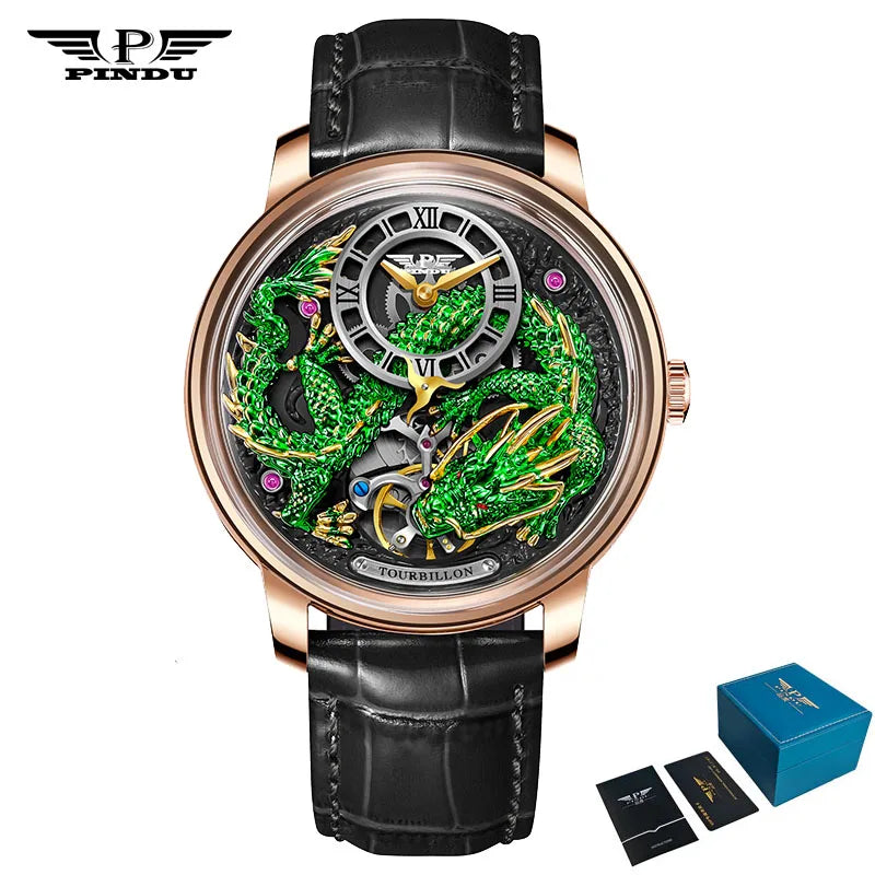 PINDU  M2797B Automatic Mechanical Watch Men Watches