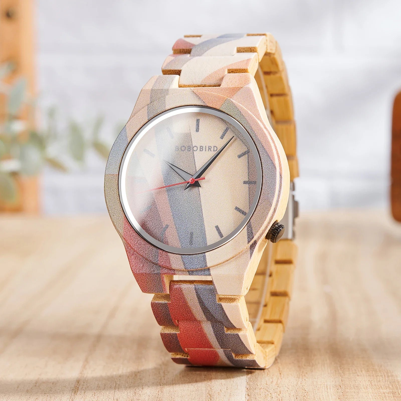 2025 New BOBOBIRD Men‘s Wood Artistic Watches High Quality Japanese Quartz Movement Wristwatch Clock for Men’s Gift Dropshipping