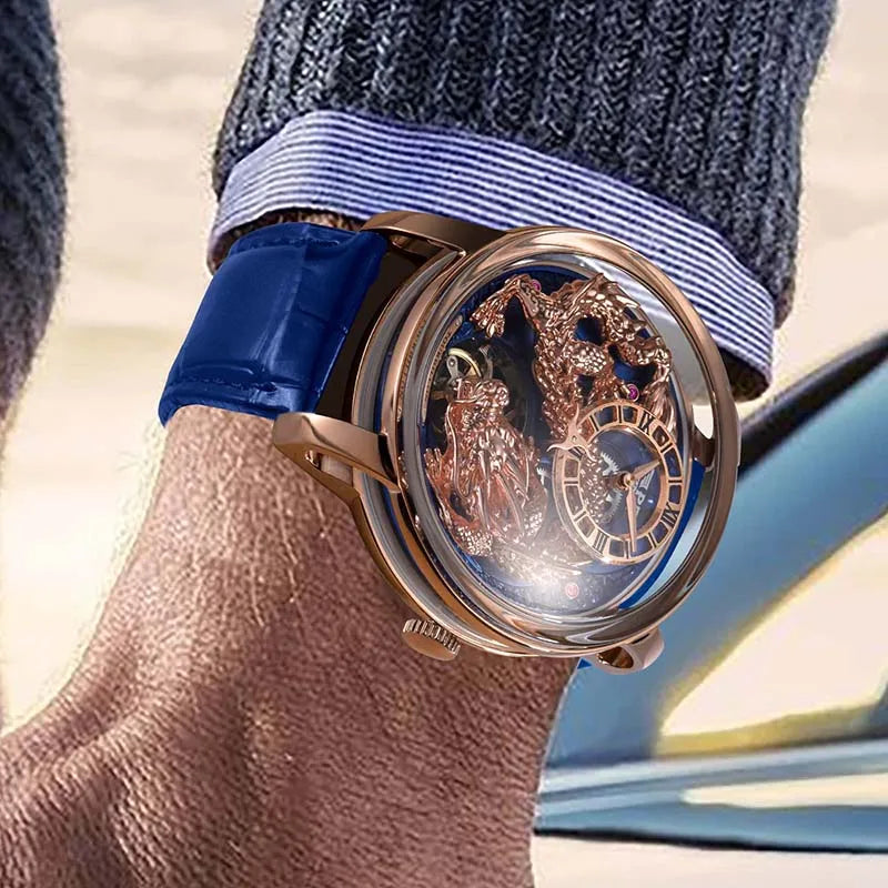 PINDU  M2797B Automatic Mechanical Watch Men Watches