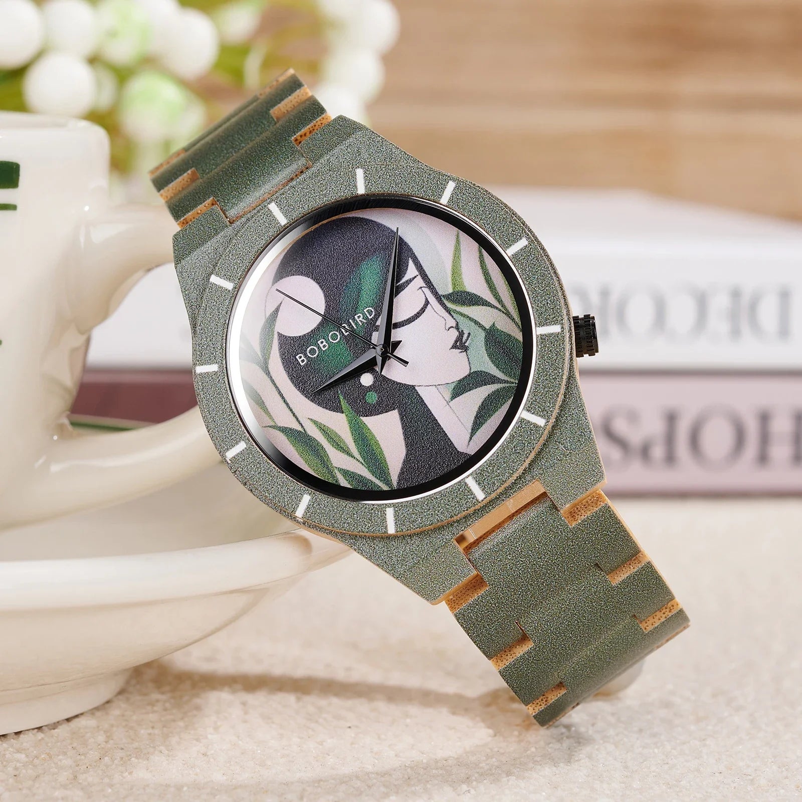 2025 New BOBOBIRD Men‘s Wood Artistic Watches High Quality Japanese Quartz Movement Wristwatch Clock for Men’s Gift Dropshipping