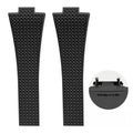 12mm Watch Strap Fit For Tissot PRX 35mm 40mm Dial FKM Rubber Quick Release Spring Bars Cut To Size Watch Bands