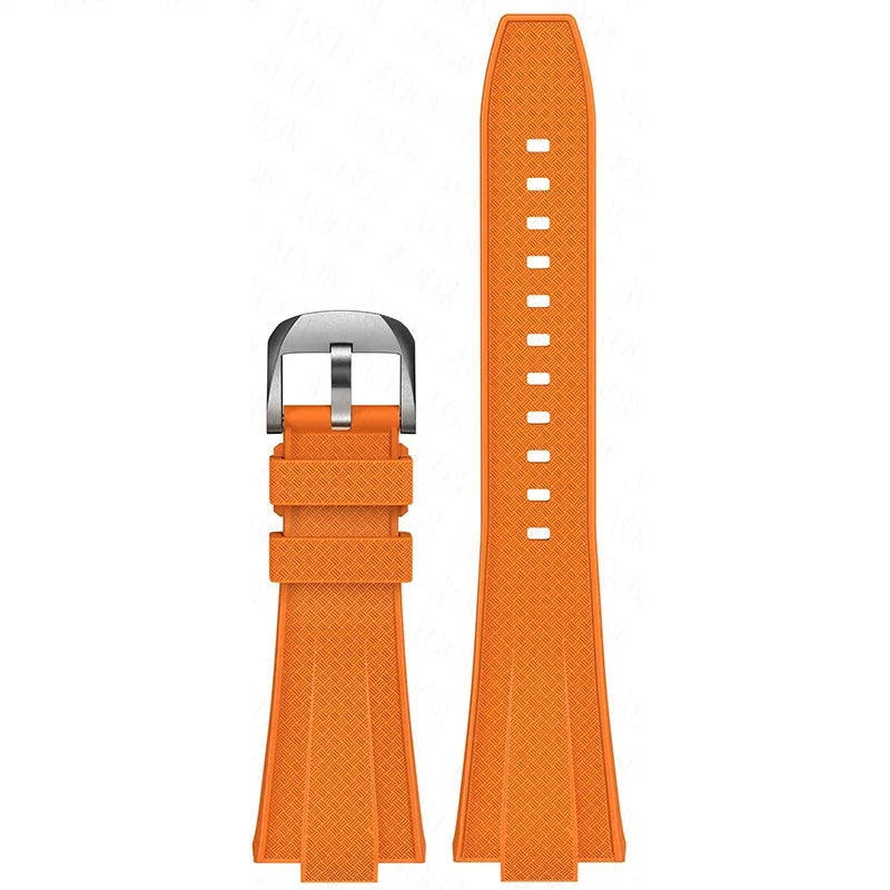 12mm Quick Release Rubber Strap for Tissot PRX Powermatic 40mm T137.407 T137.410 Men Convex Silicone Replace Watch Band Bracelet
